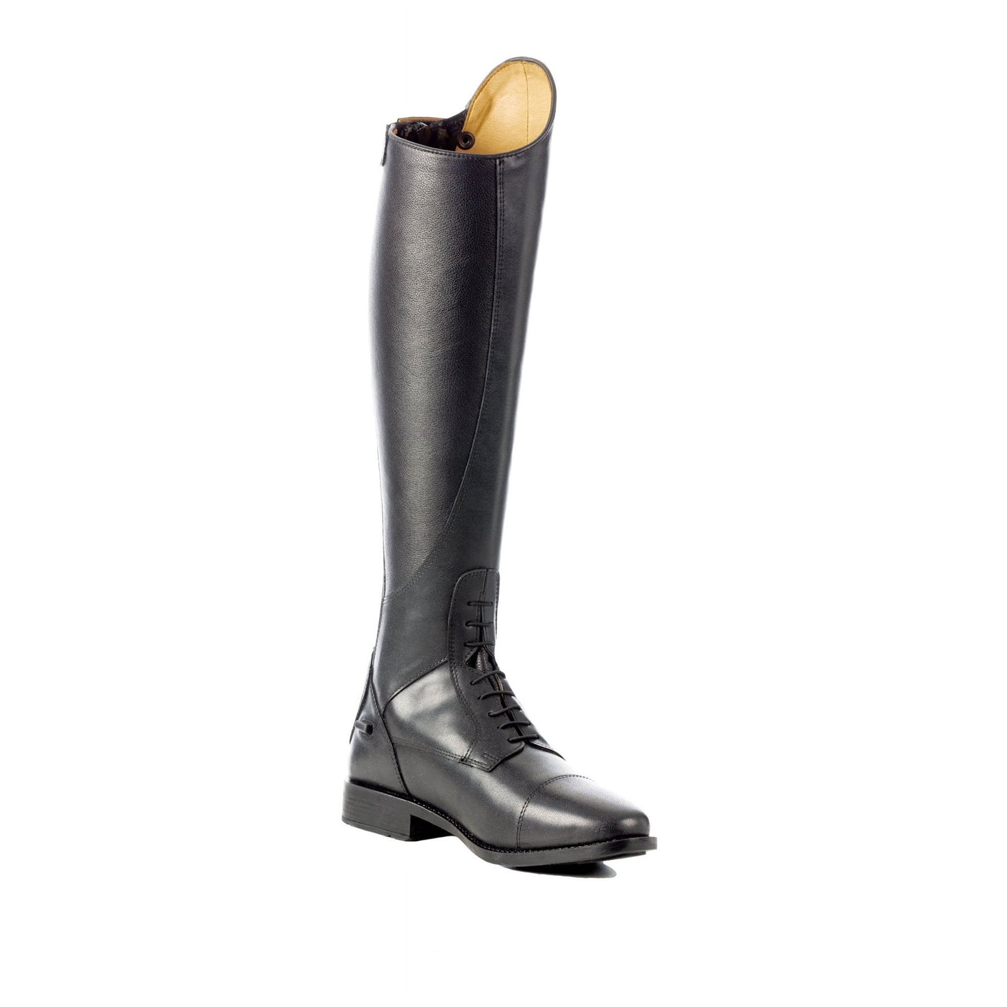 Size 10 Womens Synthetic Leather Equestrian English Horse Riding Tall Field Boots | Includes Reusable Boot Shapers