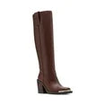 Women's Dollee Tall Western Boots with Toe Detail (Wide Calf Available)